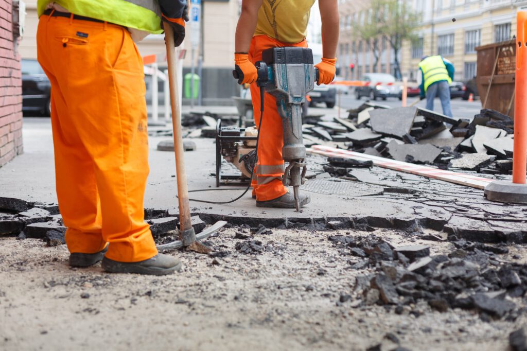 Road works man